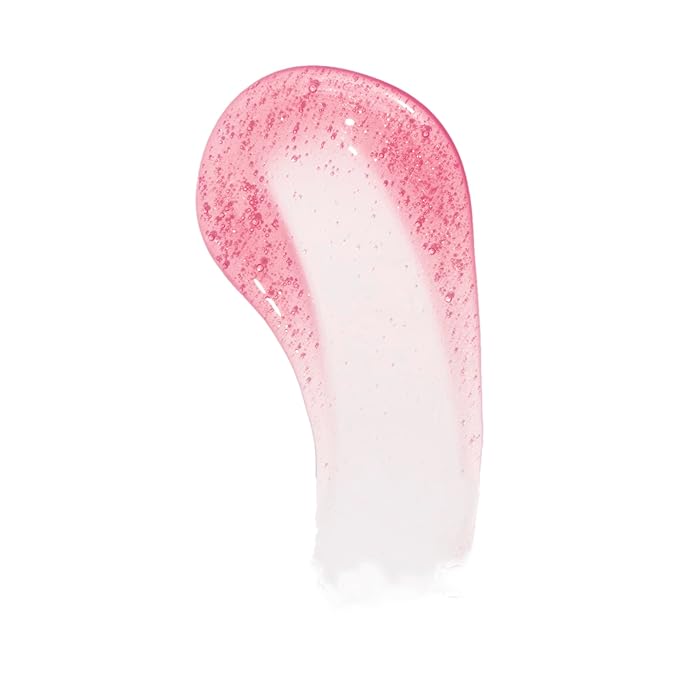 Revolution, Pout Lip Oil, Nourishing Tinted Lip Oil, High Shine, Non-Sticky Finish, Vegan & Cruelty-Free, Glam Pink Shimmer, 0.13 oz