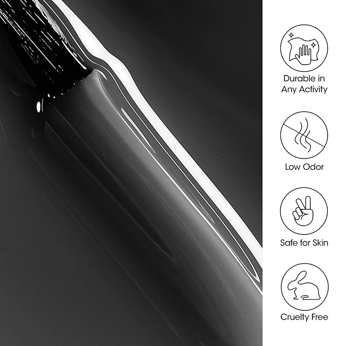 Gellen Black Gel Nail Polish