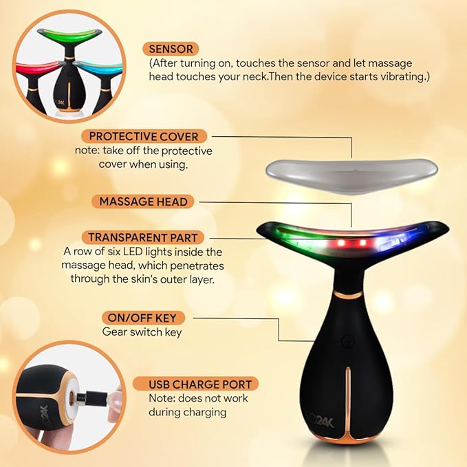 Glo24k red light beauty device