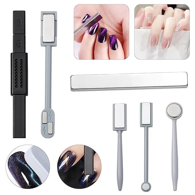 Wokoto 9pcs nail magnets for