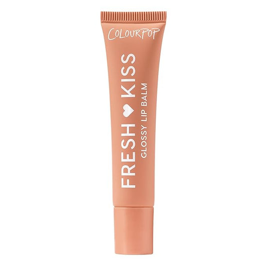 ColourPop Fresh Kiss Glossy Lip Balm - Hydrating Lip Care Enriched with Peptides, Hyaluronic Acid, Shea Butter & Vitamin E for an Ultra-Cushiony Formula - Caramel Latte (0.49 oz)