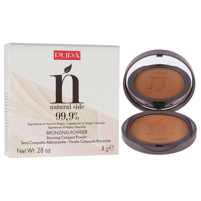 PUPA Milano Natural Side Bronzing Powder 002 Natural - 0. 28 oz
