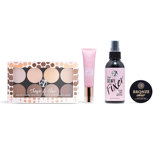 W7 Shape & Glow Makeup Set