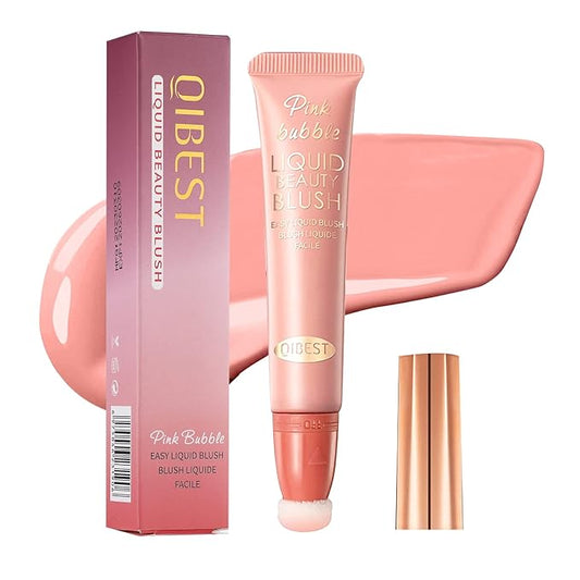 Liquid Blush Beauty Wand Matte Cream Blush Stick Nude Orange)