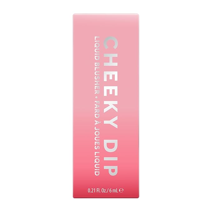 W7 Cheeky Dip Liquid Blusher - Pigmented Colour Thrill-Seeker (Pink)