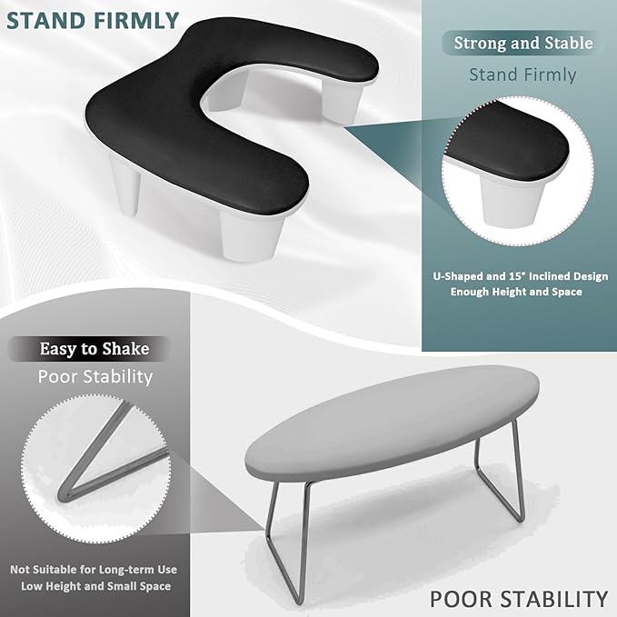 Nail arm rest for nail