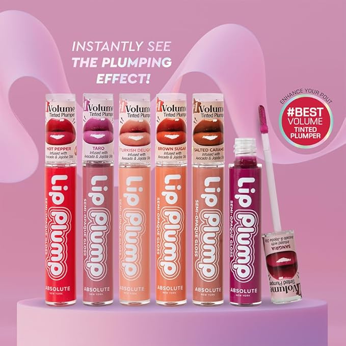 Absolute New York Lip Plump High-Shine Gloss High-Shine