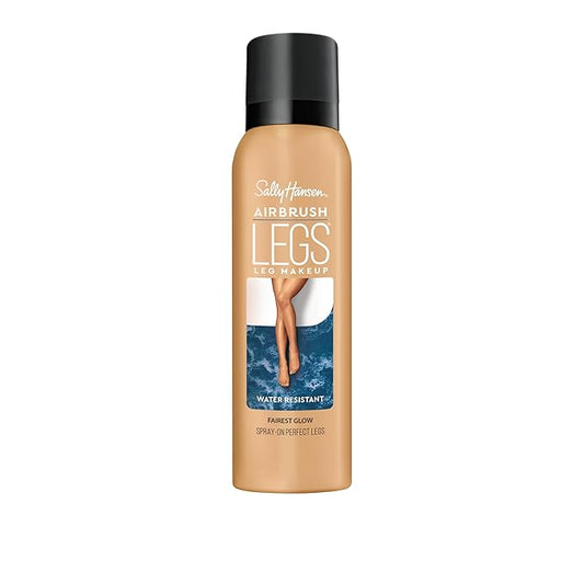 Sally Hansen Airbrush Legs®, Leg Makeup, Fairest Glow, Easy Application, Flawless Looking Legs, Water Resistant, Transfer Proof Lotion