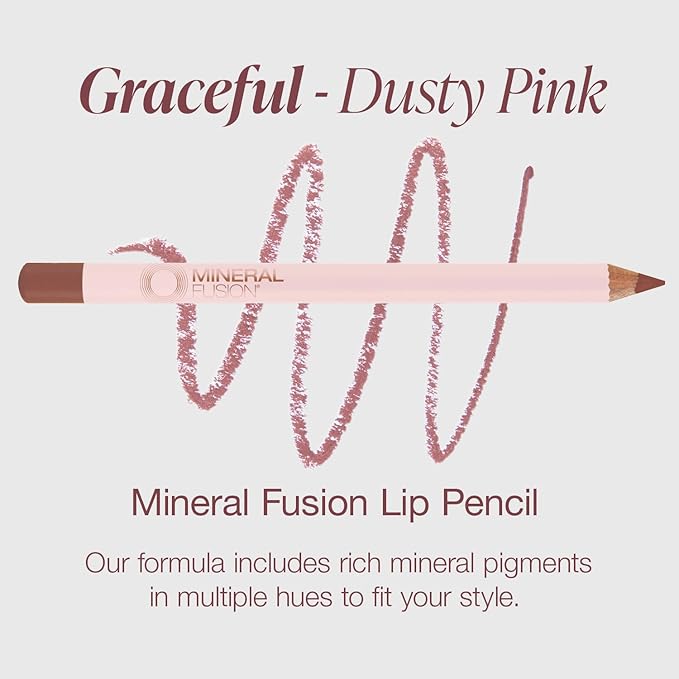 Mineral Fusion Lip Pencil, Graceful (Packaging May Vary)