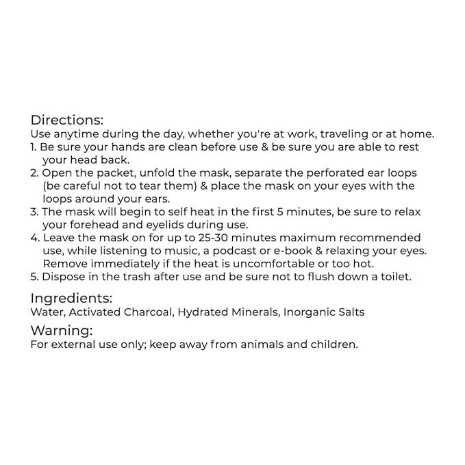 Wellness steamtech self heated eye