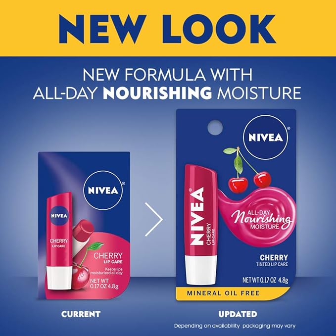 NIVEA Cherry Lip Care - Tinted