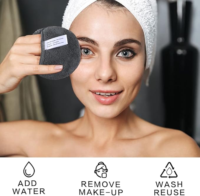 Kinhwa 12 pack reusable makeup