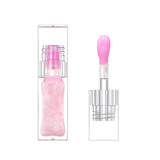 Magic Color Changing Moisturizing Lip Glow Oil, Big Brush Plumping Lip Oil, Plumping Glimmer Glow Lipstick, Fresh Texture Lip Oil, Hydrating Lip Glow Oil, Non-Sticky Long Lasting Lip Oil Gloss