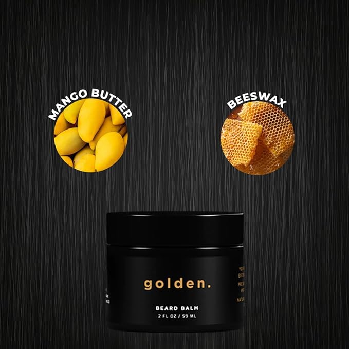 Golden Grooming Co. Beard Balm Oil