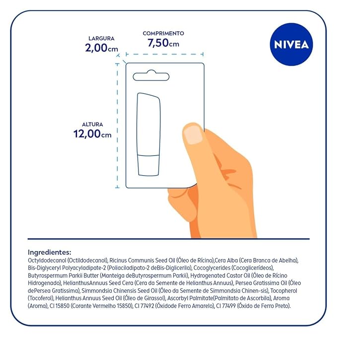 NIVEA Cherry Shine Lip Moisturizer Deep