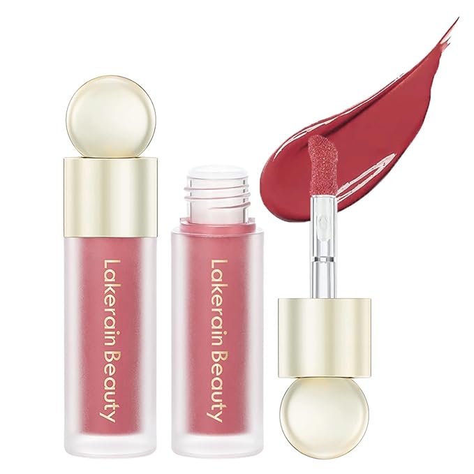 Soft Velvet Liquid Blush Face Makeup Matte Cream Blush Makeup(#05)