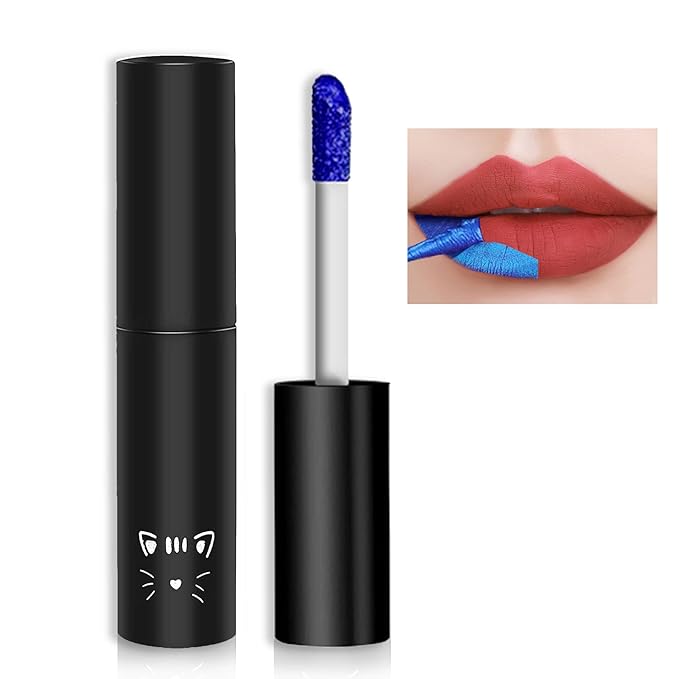 Peel Off Lip Stain Lip Tint Matte Liquid Lipstick Nude Lip Gloss Long Lasting Waterproof Lip Tint Stain Non-stick Cup Peel Off Lipstick Lip Makeup for Women Girls - 02