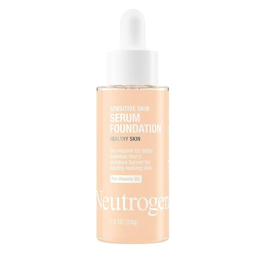 Neutrogena Healthy Skin Sensitive Skin Serum Foundation with Light 01, 1 oz