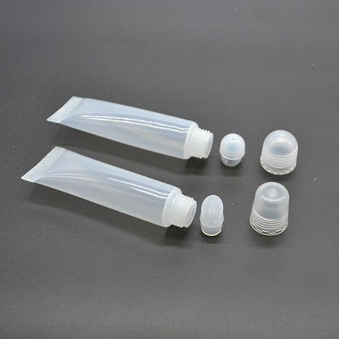 FZBNSRKO 50 pcs 10ml Mini Empty Tubes Lip 10ml