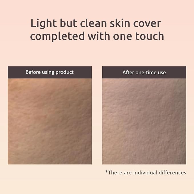 MOONSHOT KOREA Conscious Fit Cushion Foundation Flawless Coverage,Glass Fit Cushion)