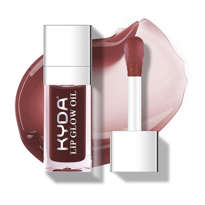 KYDA Hydrating Lip Glow Oil, Moisturizing Lip Oil,