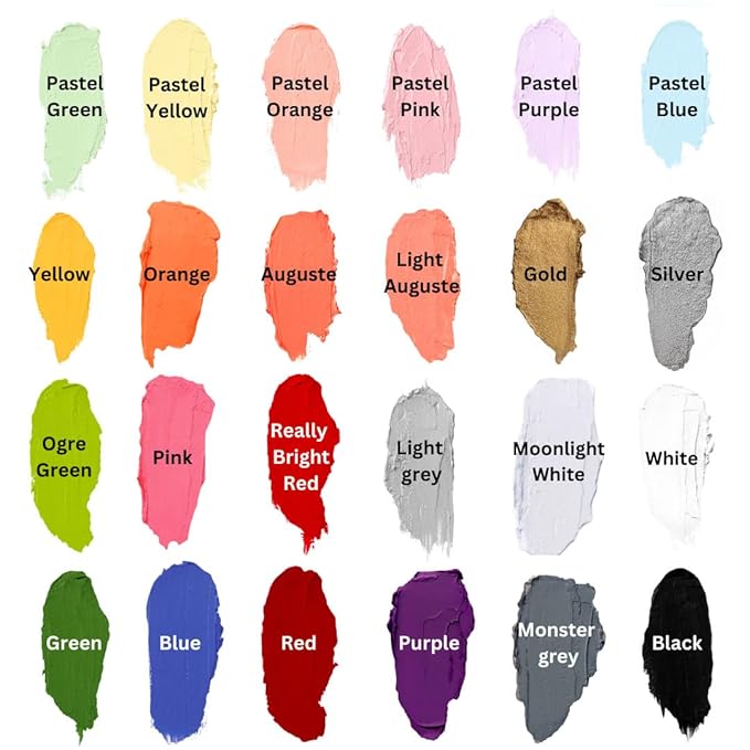 Mehron Makeup CreamBlend Stick | Face Paint, Body g) (Auguste) 75 oz