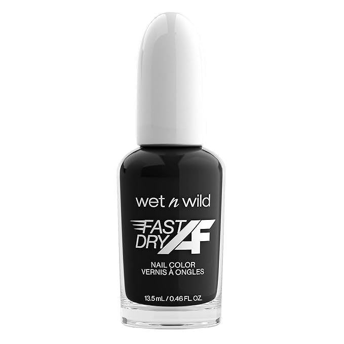 wet n wild Fast Dry AF Nail Polish, Quick 40 Second Dry Time, Long Lasting High-Shine - Throwing Shade