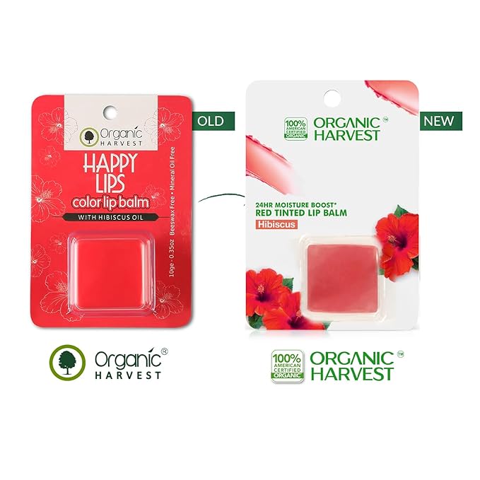 Red Tinted Lip Balm: Hibiscus |