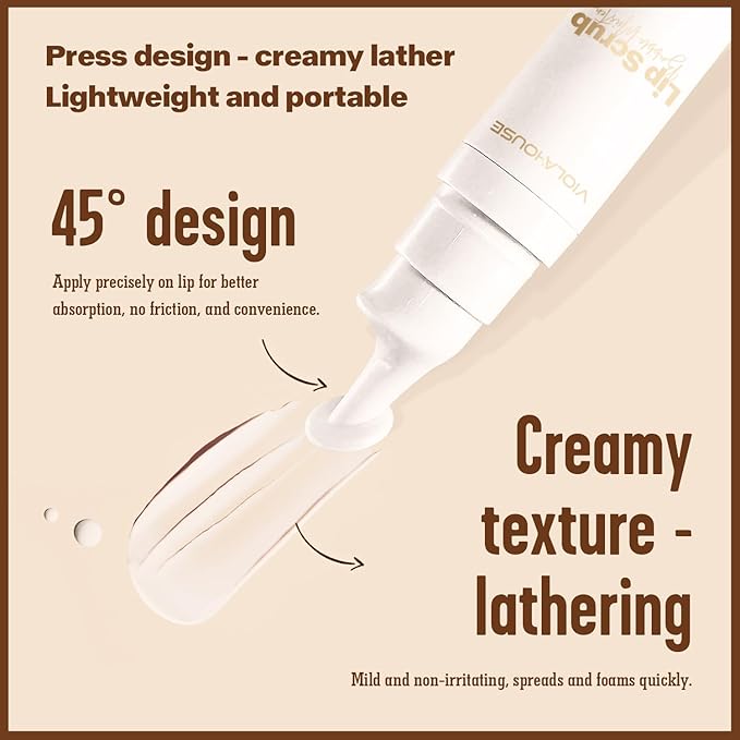 VIOLA HOUSE Lip Scrub, Bubble Lip