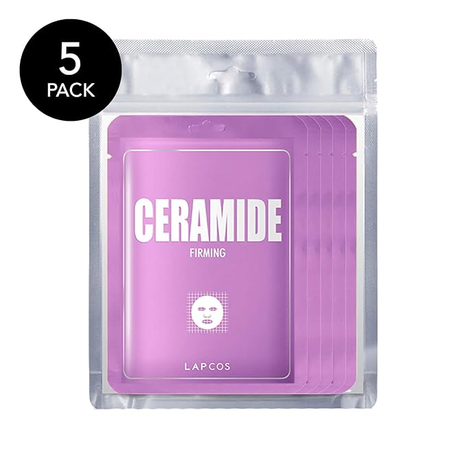 Lapcos ceramide sheet mask, daily