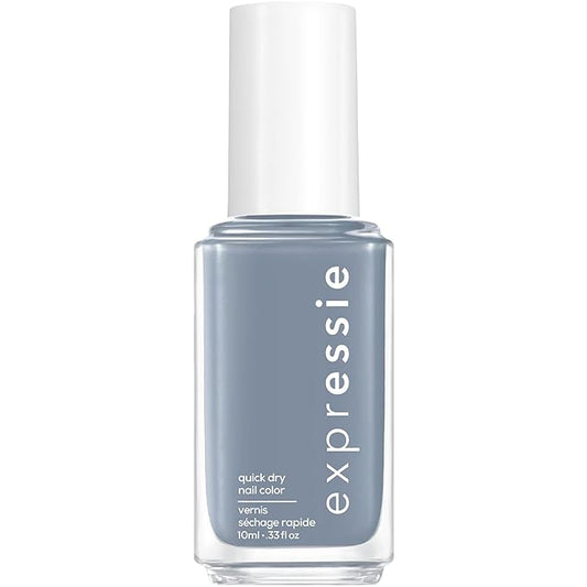 Essie expressie, Quick-Dry Nail Polish, 8-Free Vegan, Slate Vegan,