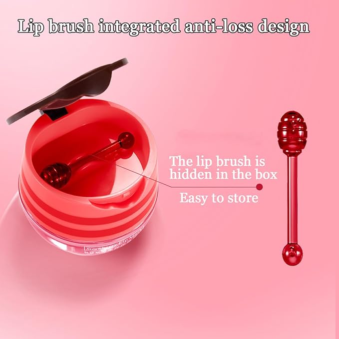 2 Pcs Lip Balm Honey Pot,Honey Wrinkle