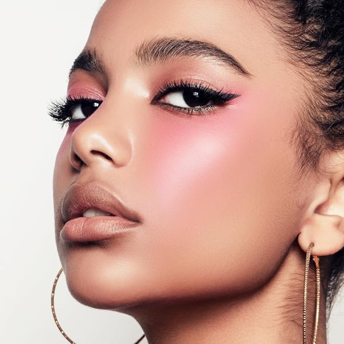 ROUSE Face Blush Powder Makeup Soft Mushroom Blush (Peach Pollen)