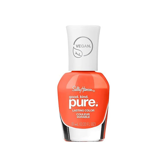 Sally Hansen Good.Kind.Pure Spring Into Color Collection Nail Polish 224 Poppyn Fresh 0.33 fl oz (Pack of 1)