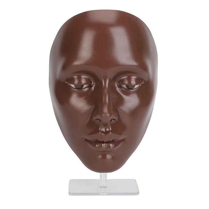Silicone Full Face Mannequin, Makeup Mannequin 20ml