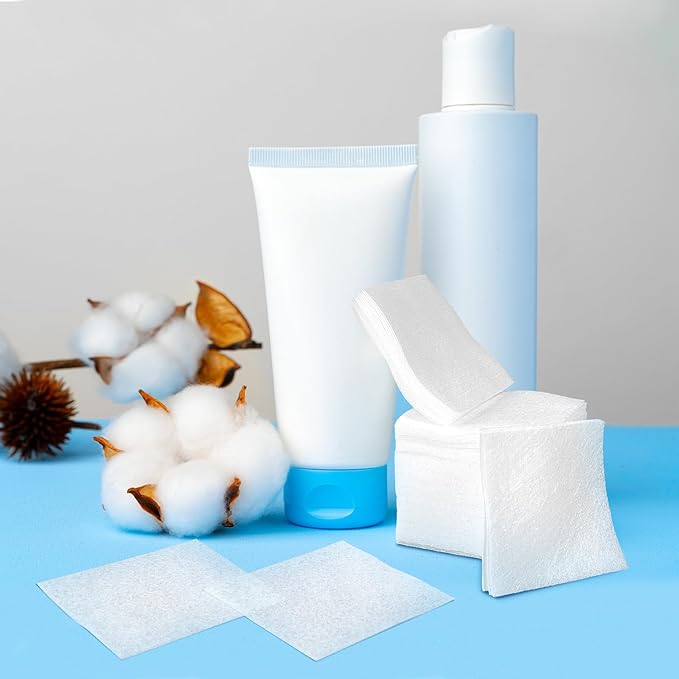 900 count esthetic wipes, lint