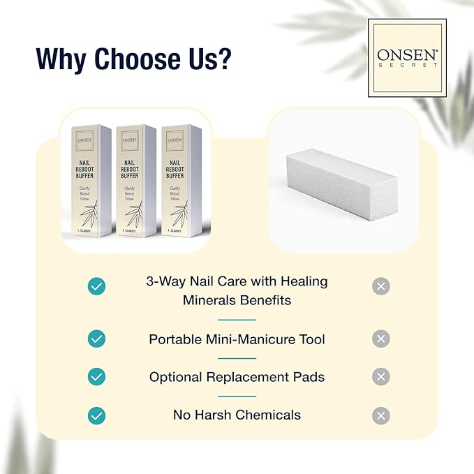 Professional nail buffer | made