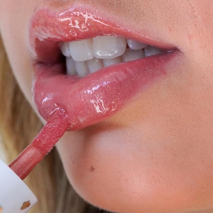 Kisses Lip Gloss Mini Duo - Audra, Teddy Bare