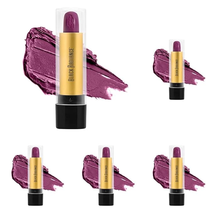 Black Radiance Perfect Tone Lipstick Lip Color Berry Bold (Pack of 5)