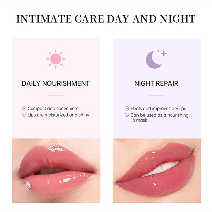 6 Color Hydrating Lip Butter Balm, Glossy