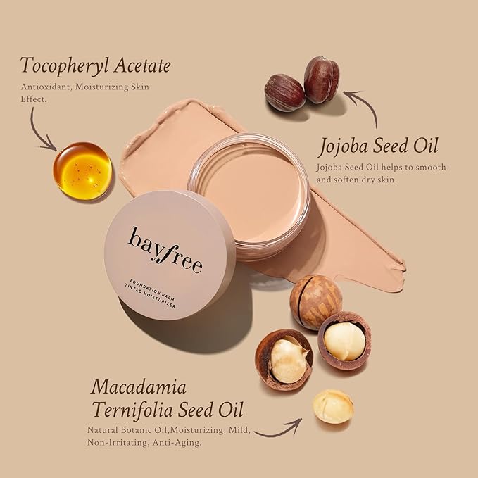 Foundation Balm, Matte Full Coverage Cream Foundation, Mature 0.99 oz