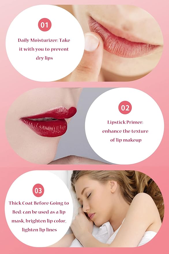 Aloe Vera Lip Balm Color Change Moisturizing