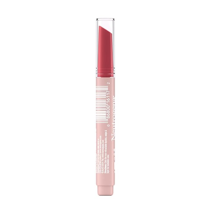 Neutrogena High Shine Glossy Lip with Maracuja Oil + Vitamins & Antioxidant Vitamin E, Nourishing Glossy Lip, Non-Retractable, Pigmented For Buildable Color, Blushing Berry, 0.07 oz