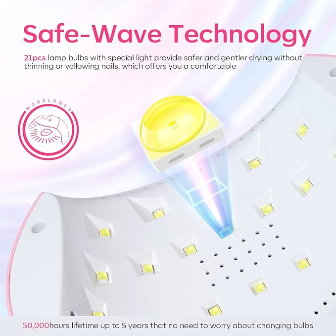 Modelones uv light for gel