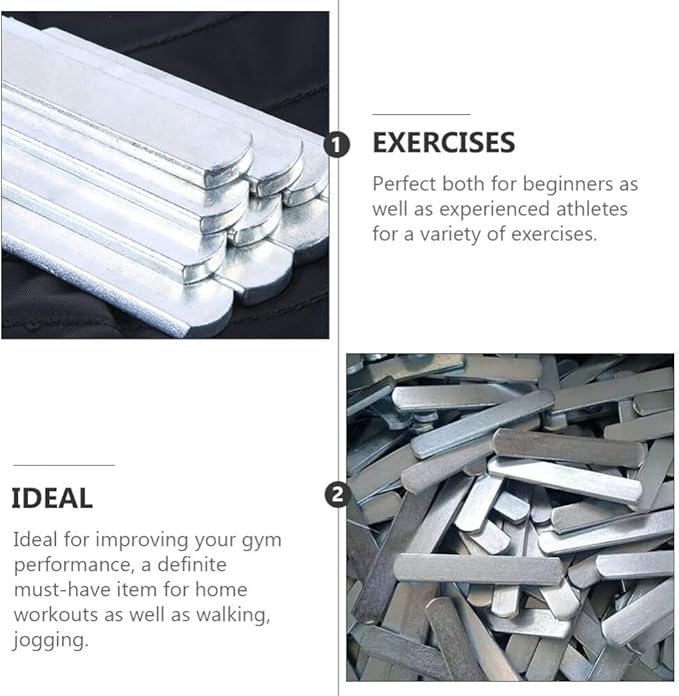 16pcs Load Bearing Plate Fitness Weighted Plates Weighted