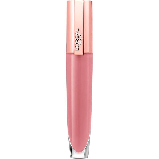 L'Oreal Paris Glow Paradise Hydrating Tinted Lip Balm-in-Gloss with Pomegranate Extract & Hyaluronic Acid, Ultra-Gentle, Non-Sticky Formula, Blissful Blush, 0.23 fl oz