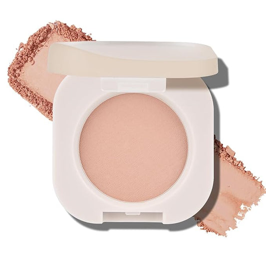 KYDA Single Matte Eyeshadow, Light Apricot Peach Eyeshadow, Ultra-fine Smooth Powder, Lightweight Blendable Formula, Warm Tone Eyes Makeup, Autumn Apricot