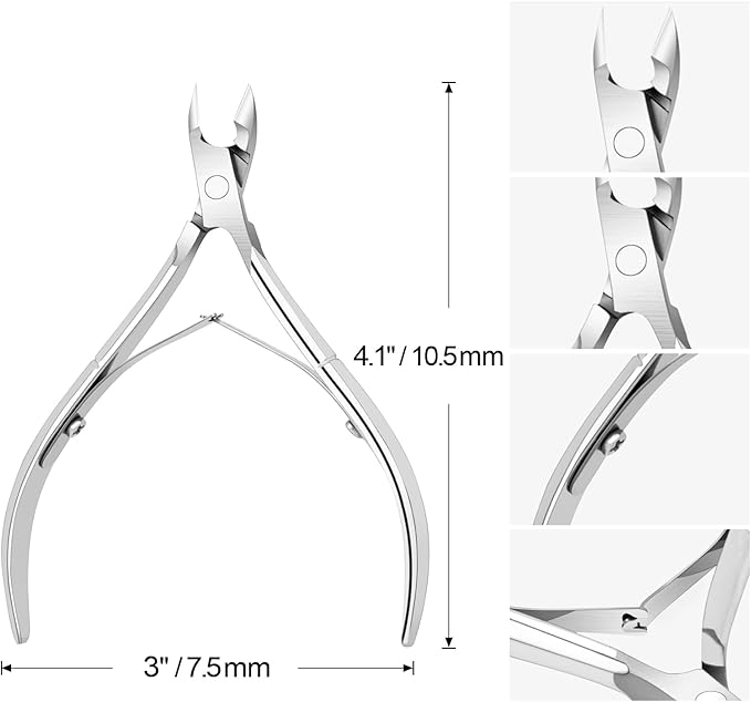 4 packs cuticle nipper, premium