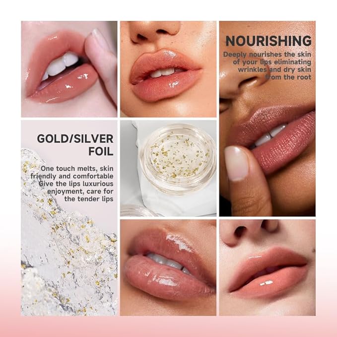 AKARY Gold Spun Lip Mask Moisturizer Nourishing