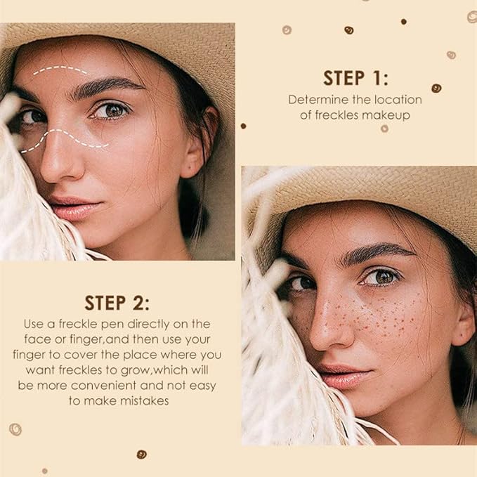 Freckle Pen Faux Freckle Pen Colour Pop Freckle Look (Double)